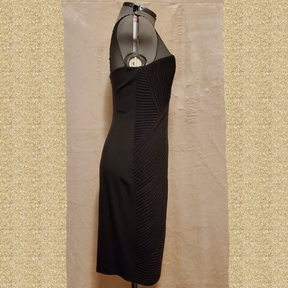 Adrianna Papell Bodycon Bandage & Illusion Dress - Picture 4 of 8
